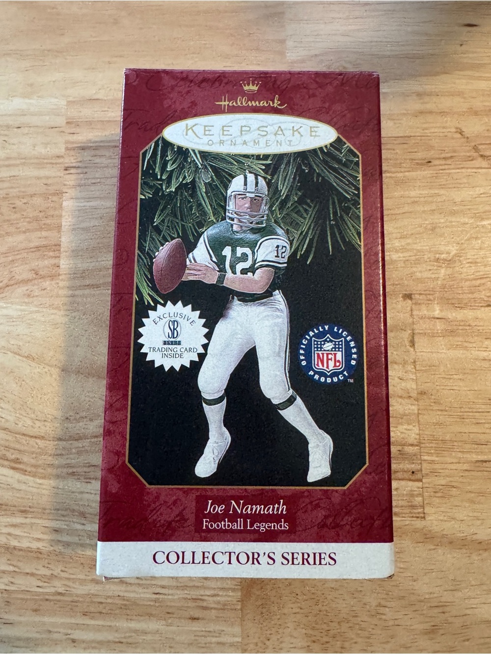Hallmark Keepsake Joe Namath ornament